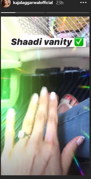 Kajal Aggarwal Busy WIth Shaadi Vanity