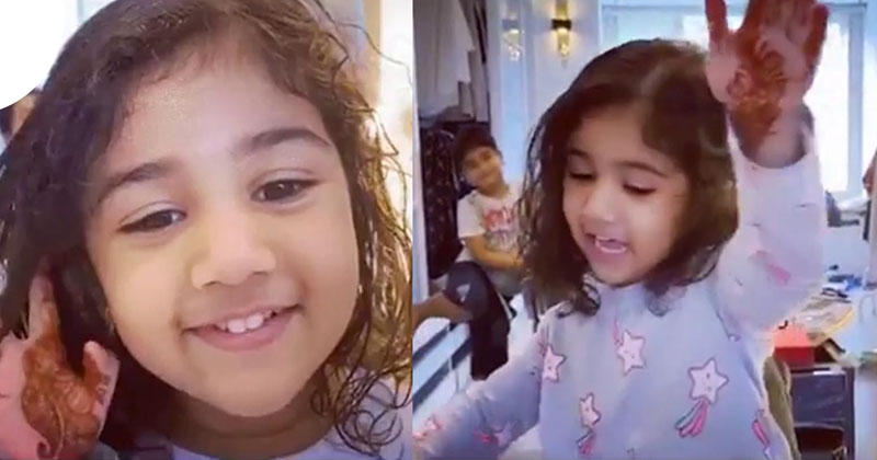 అమ్మో అల్లు అర్హ అల్లరి చూశారా?.. ఇళ్లంతా అలా పాడుచేస్తోంది!!