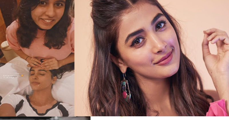 ఆహా ఏమీ సుఖం.. మసాజ్‌తో గాల్లో తేలిపోతోన్న పూజా హెగ్డే