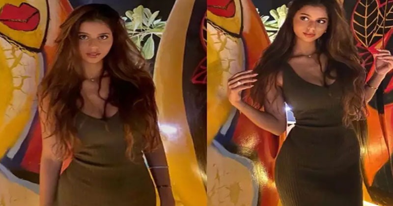 బాత్‌రూంలో ఫోటోల‌కు ఫోజులిచ్చిన షారూఖ్ కూతురు