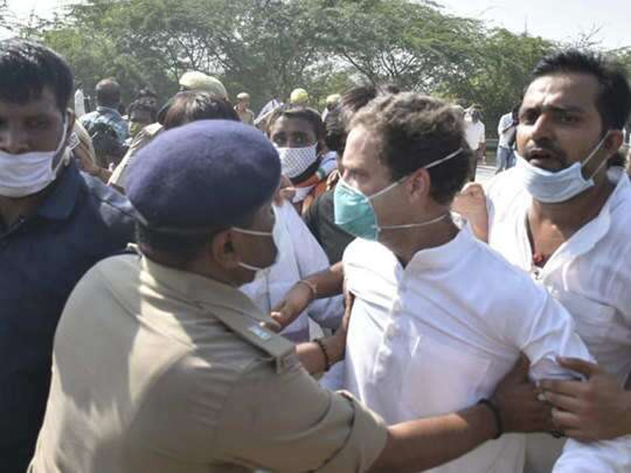 మళ్లీ హత్రాస్ కు రాహుల్.. నన్ను ఏ శక్తీ ఆపలేదన్న రాహుల్