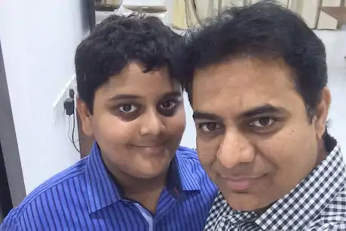 cm kcr grandson himanshu injured 