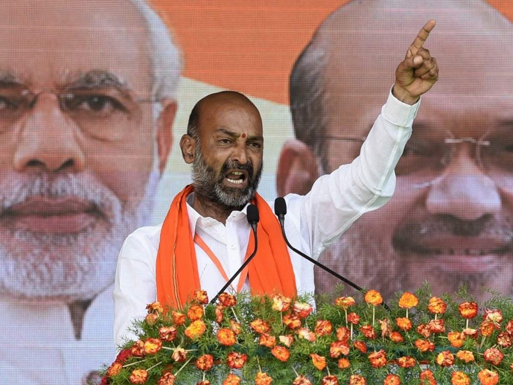 police arrest BJP president Bandi Sanjay