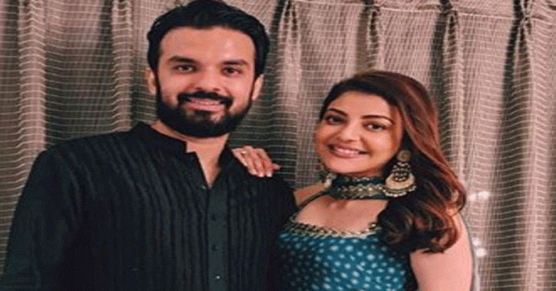 నాలుగు రోజుల్లో పెళ్లి.. కాబోయే భ‌ర్త‌తో కాజ‌ల్ దిగిన ఫోటోలు వైర‌ల్