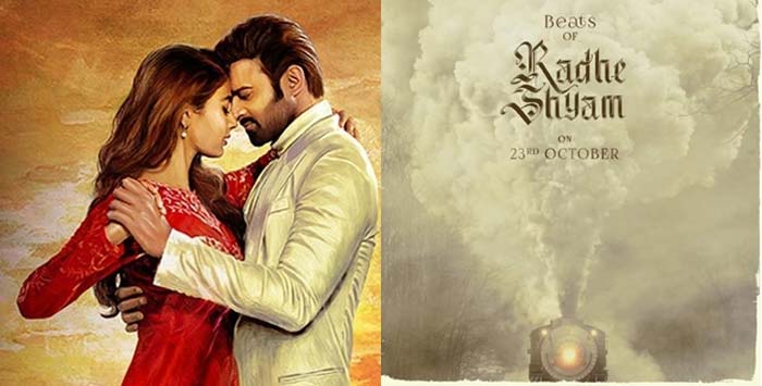 Prabhas from the sets of radheshyam movie