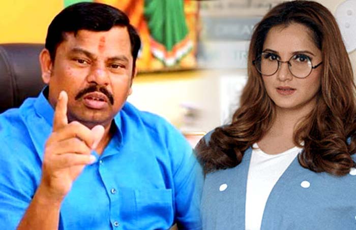 సానియా మీర్జాపై తెలంగాణ ఎమ్మెల్యే రాజా సింగ్ సంచలన వ్యాఖ్యలు?