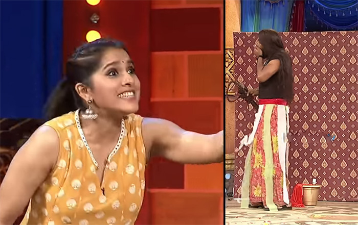 sudigali sudheer again proposes rashmi on jabardasth stage