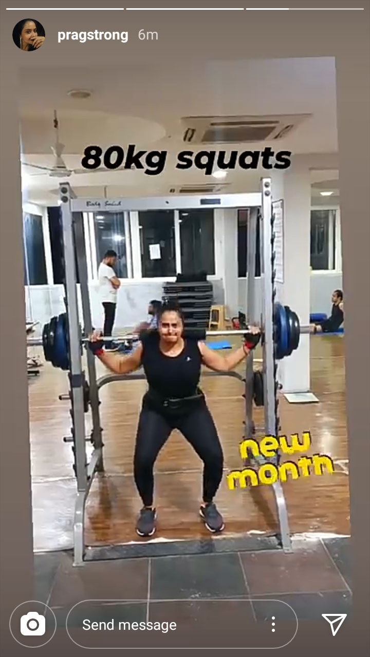 Actress Pragathi Latest Workouts Goes Viral