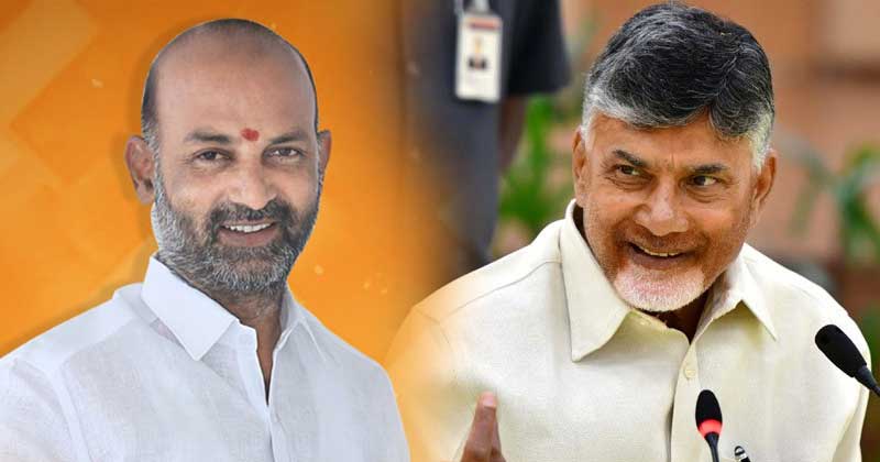 చంద్రబాబు ఆశలు చిగురిస్తున్నాయ్.. బండి సంజయ్ కరుణిస్తారా ?