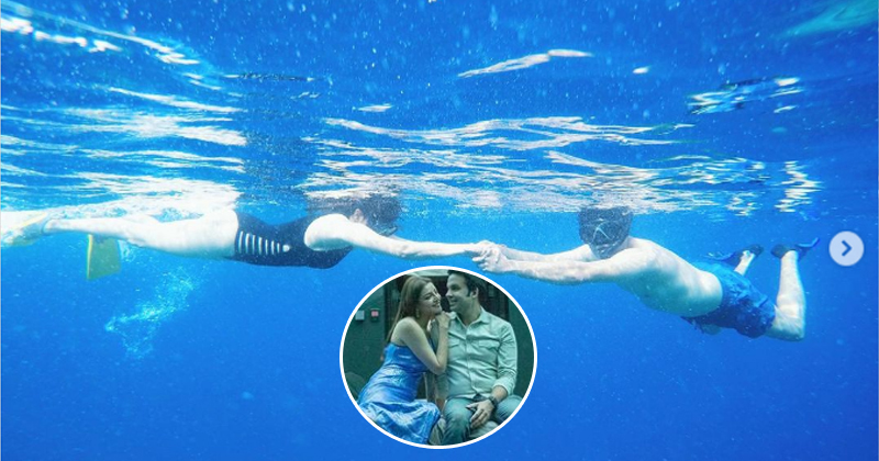 స‌ముద్ర గ‌ర్భంలో సాహ‌సాలు చేస్తున్న కాజల్ అగర్వాల్.. క‌ళ్ళార్ప‌కుండా చూస్తున్న ఫ్యాన్స్