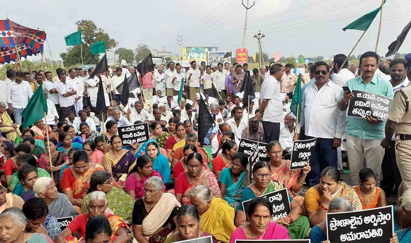 Farmers advocate raises strong point against three capitals