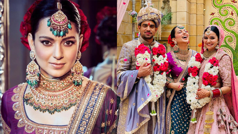 Kangana Ranaut Brother wedding Photos