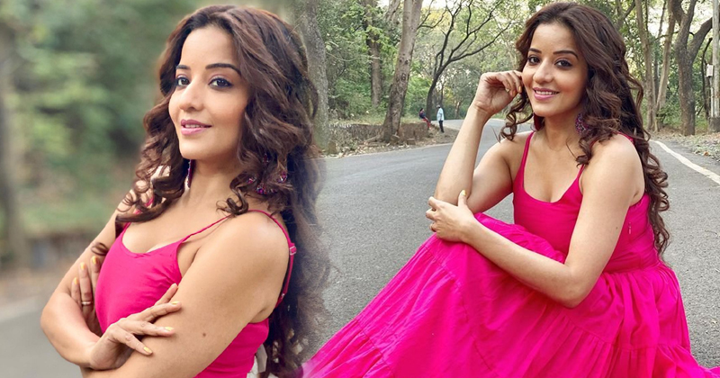 Monalisa pink Dress Pictures