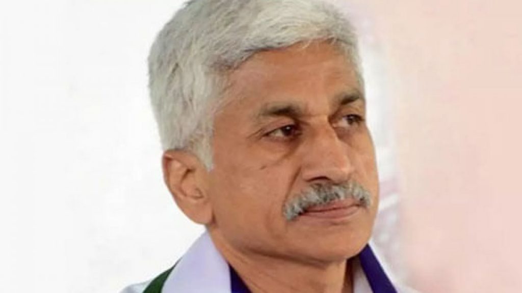 vijaya sai reddy got mind blowing reply from one of the ycp mla