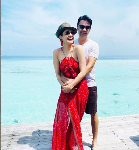 Kajal Aggarwal Gautam Kitchlu Honeymoon Pics Viral