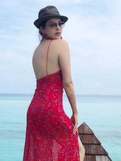 Kajal Aggarwal Gautam Kitchlu Honeymoon Pics Viral