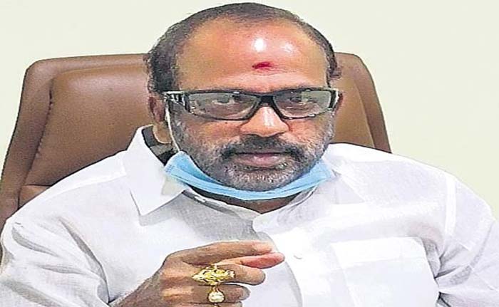 ysrcp fires on andhrajyothy md radhakrishna