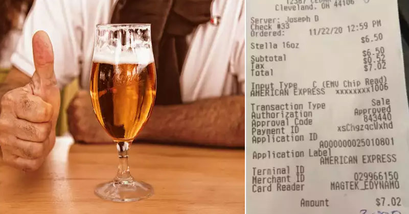 బీరు రూ.500, టిప్ మాత్రం రెండు ల‌క్ష‌లు.. మ‌త్తులో ఇచ్చాడా, లేక‌ స్పృహ‌లోనే ఇచ్చాడా?