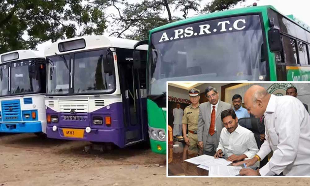 cm jagan apsrtc