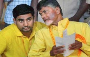 chandrababu and nara lokesh tdp andhra pradesh