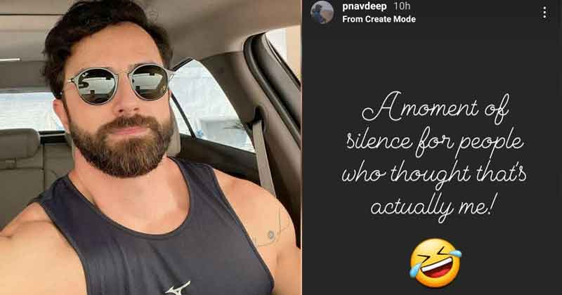 Navdeep Shares a Pic Looks Similar To Him