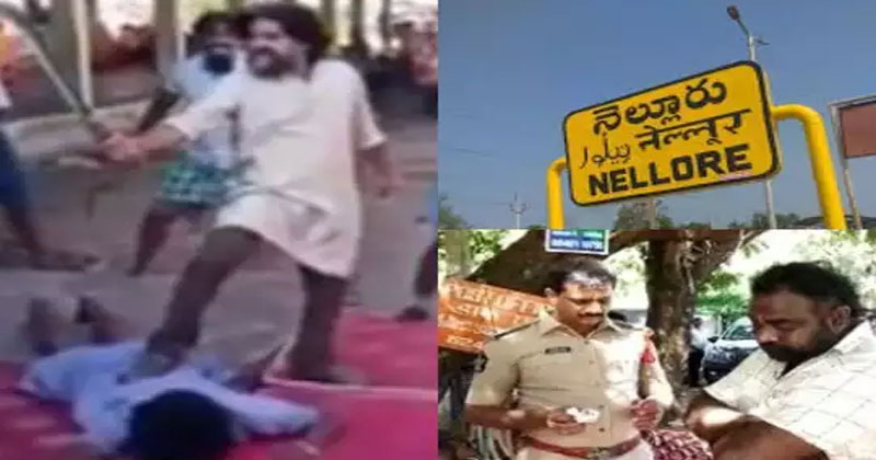 నెల్లూరు మార్కెట్ యార్డ్‌లో రెచ్చిపోయిన న‌టులు.. అదుపులోకి తీసుకున్న పోలీసులు