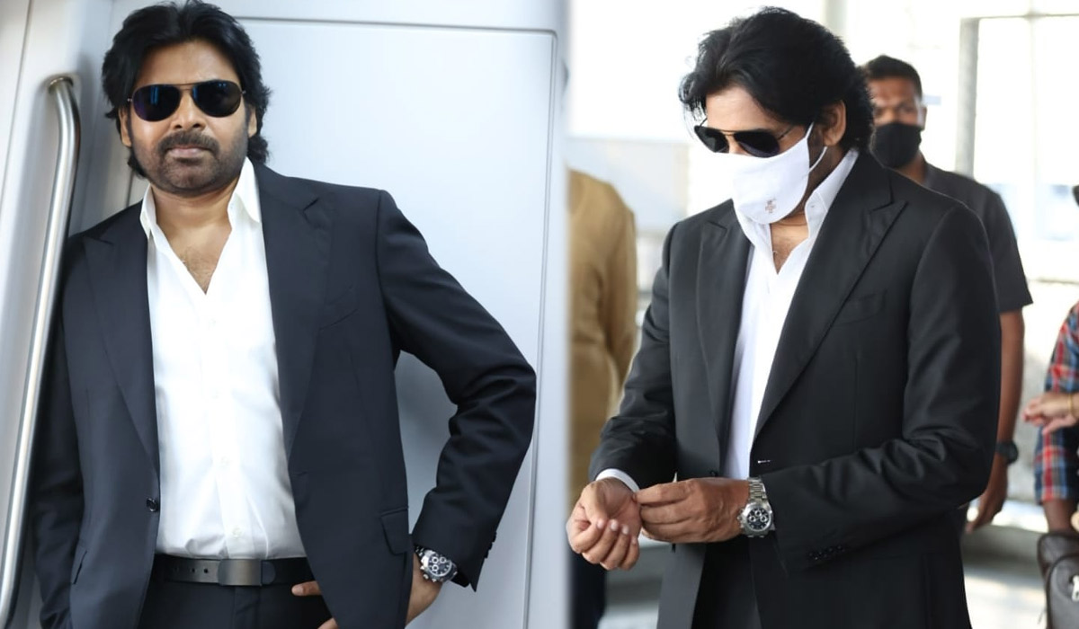 Controversy running around pawan kalyan watch