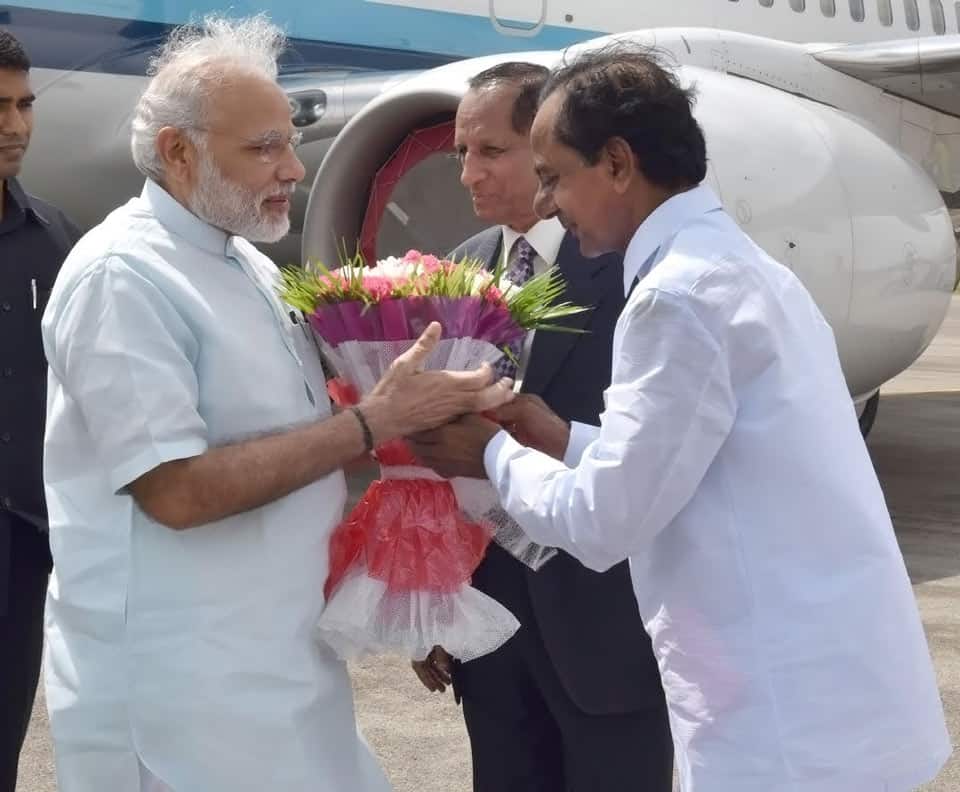 pm modi cm kcr