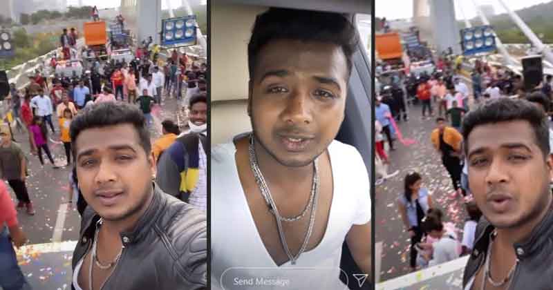 దుర్గం చెరువు వద్ద రచ్చ.. రాహుల్ సిప్లిగంజ్ ప్లాన్ అదుర్స్!!