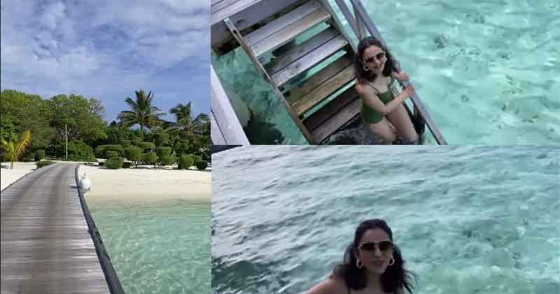 రకుల్ రచ్చ.. మాల్దీవుల్లో బికినీ అందాల ప్రదర్శన