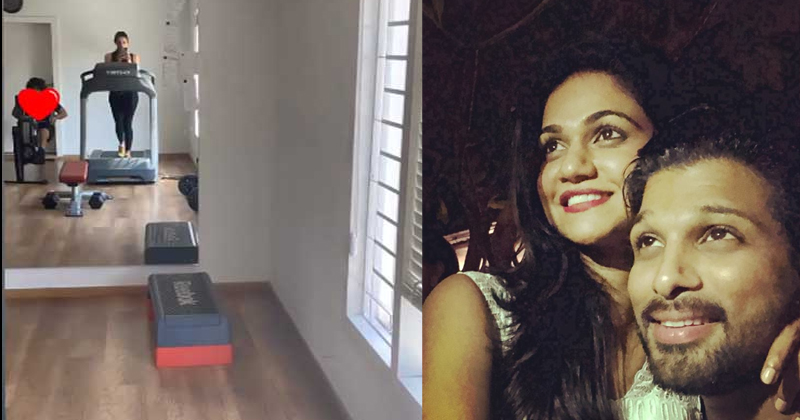 అల్లు అర్జున్‌కు పోటీ ఇస్తున్న స‌తీమ‌ణి.. ఏ విష‌యంలోనో తెలిస్తే నోరెళ్ళ‌పెడ‌తారు!