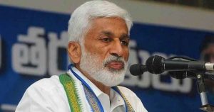 MLA Gudivada Amarnath in trouble with Vijayasai Reddy