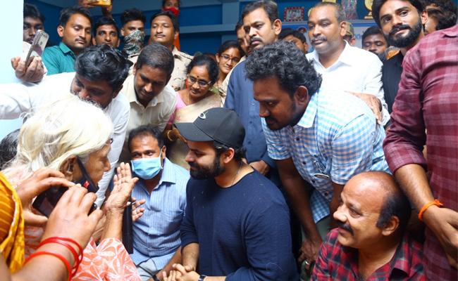 ఇలాంటి మంచి పనిలో నాతోడుగా ఉన్న అభిమానులకి, స్నేహితులకి కృతజ్ఞతలు:సాయి ధరమ్‌ తేజ్