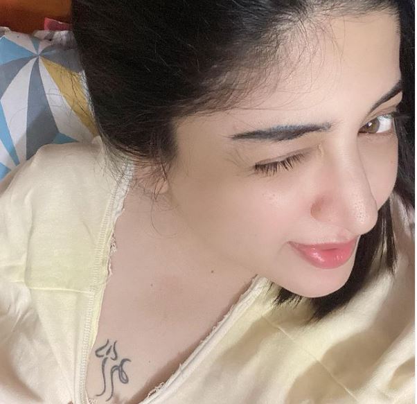 Poonam Kaur Trishul and snake tattoo goes viral