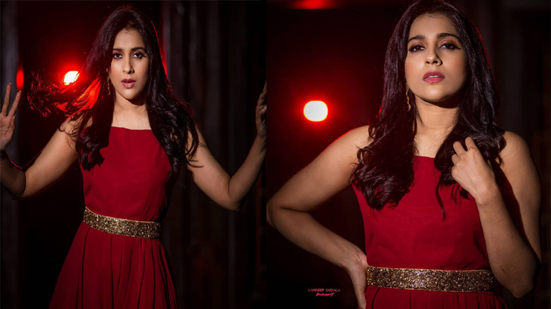 Rashmi Gautam Red Dress Latest Pics