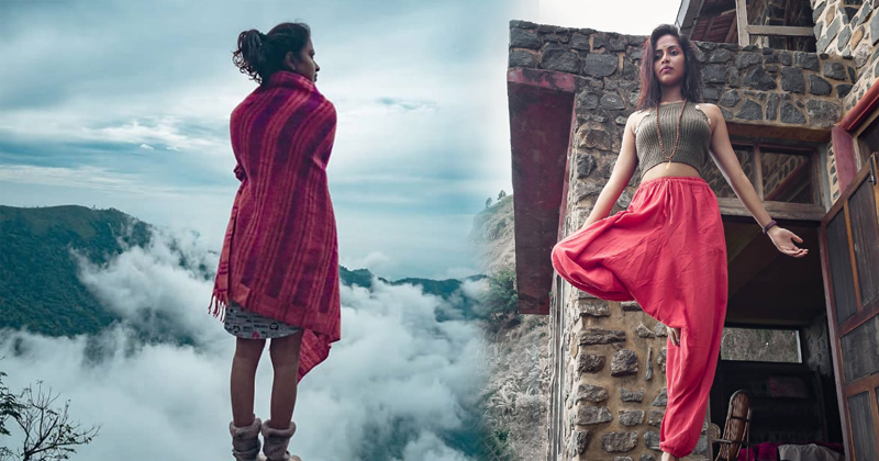 Amala Paul Red Dress Stills