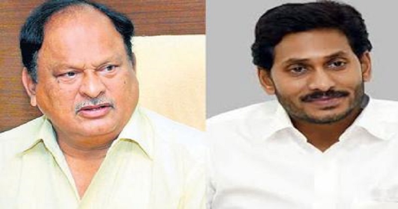 YS Jagan angry on Karanam Balaram and his son
