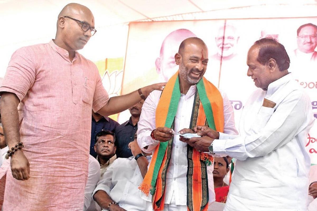 bandi sanjay mp aravind