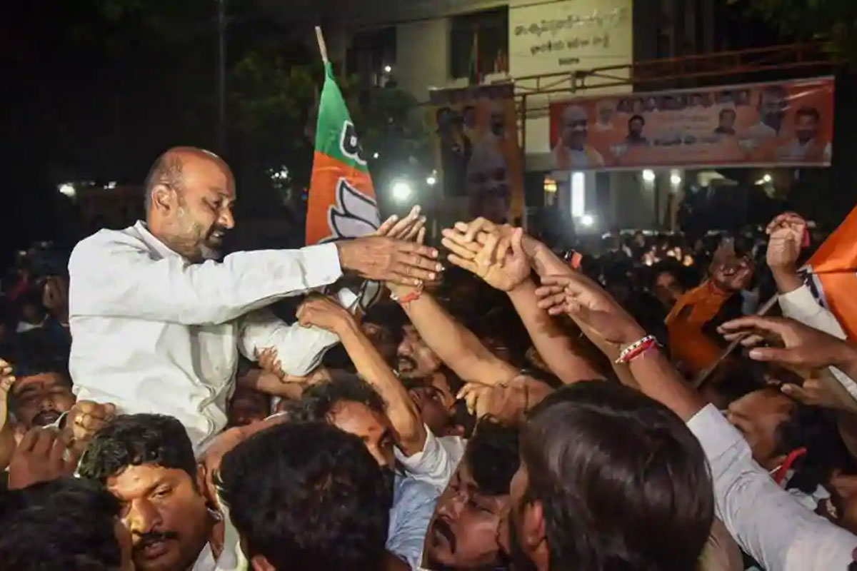 The BJP is making a splash with less seats, BJP