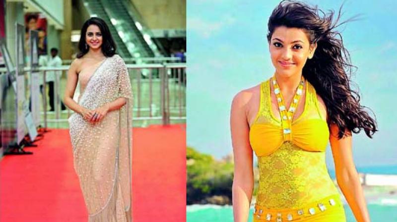 కాజల్ అగర్వాల్, రకుల్ ప్రీత్ ఆశలు పెట్టుకున్న భారీ పాన్ ఇండియన్ సినిమా ఏమైందో ..?