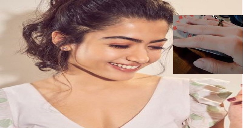 రష్మిక వేలికి ఉంగరం.. రింగ్ తొడిగారంటూ హీరోయిన్ పోస్ట్ వైరల్