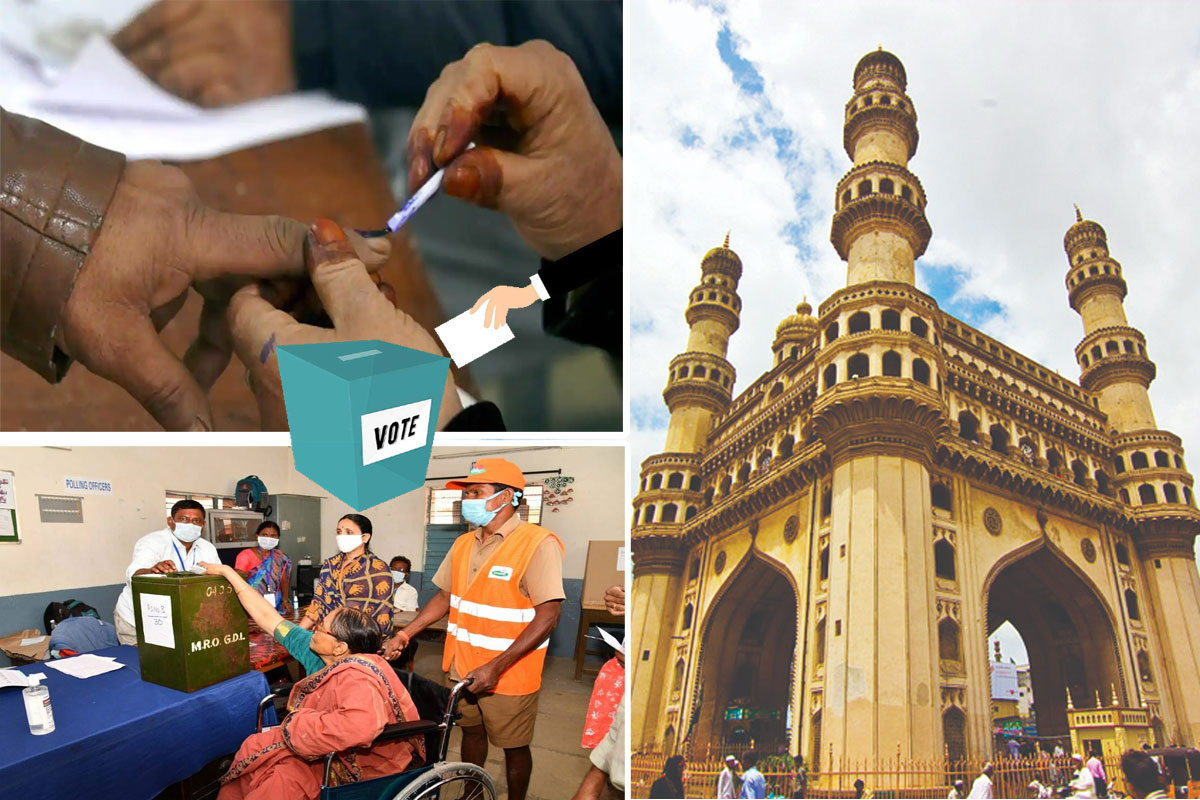 This time the lowest turnout was recorded in the GHMC elections