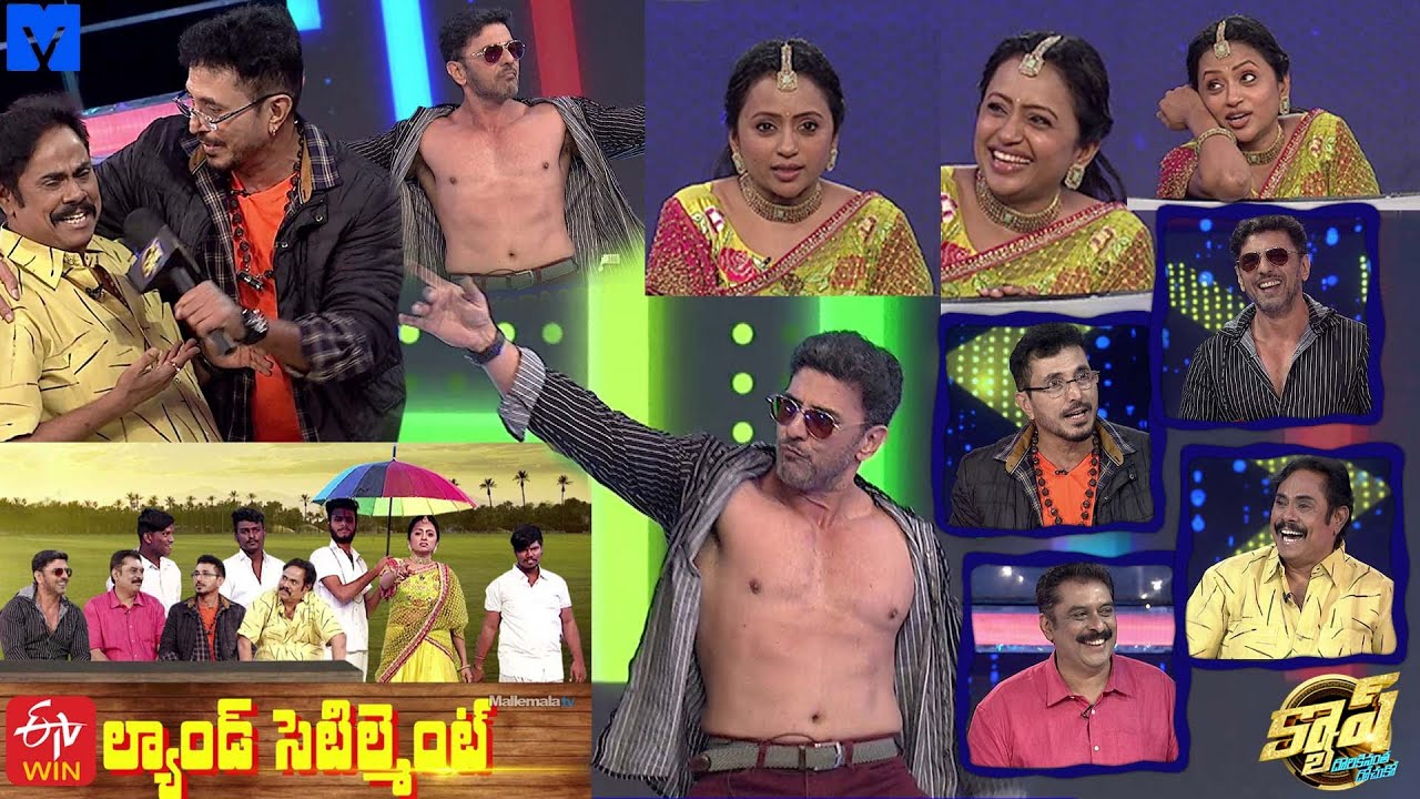 Purthvi and Sathya Prakash In Anchor Suma Cash show