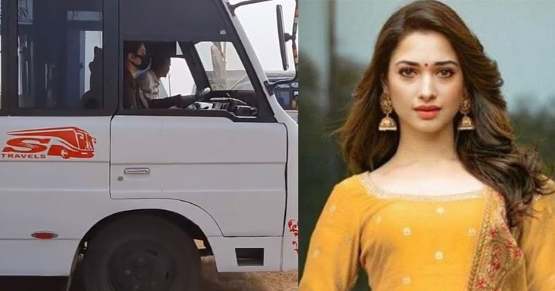 సీటీమార్ సెట్‌లో సందడి.. బస్ నడిపిన తమన్నా