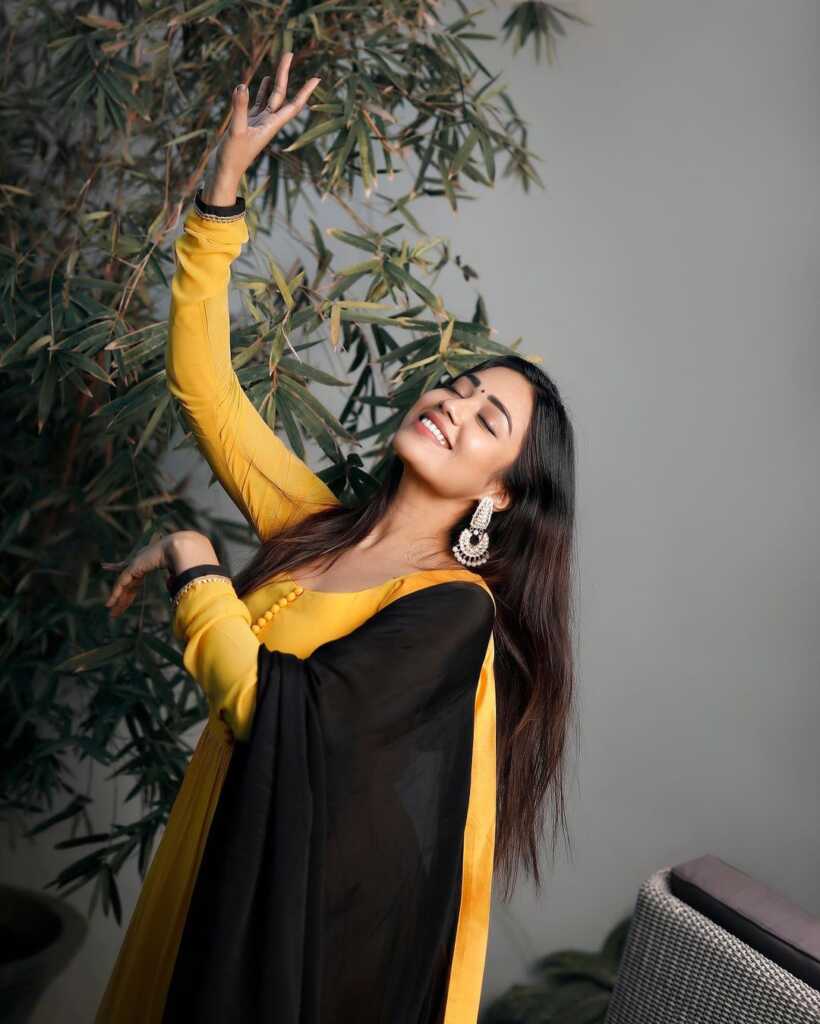 Nivetha Pethuraj Yellow Dress Stills Nivetha Pethuraj Yellow Dress Stills