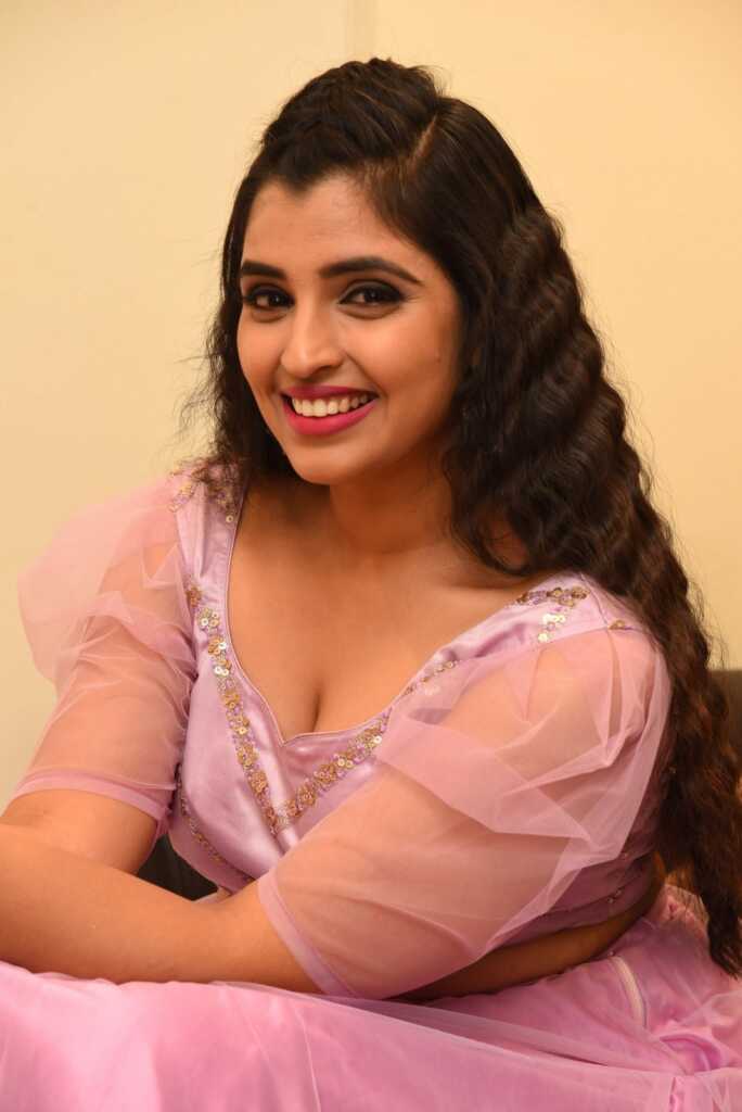 Syamala Pink Dress Stills