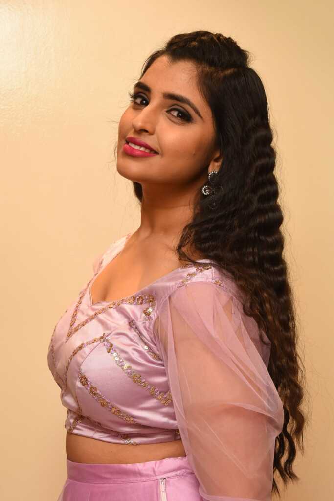 Syamala Pink Dress Stills