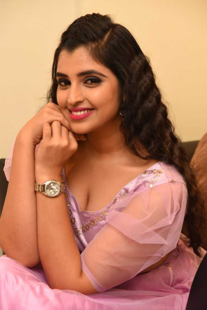 Syamala Pink Dress Stills