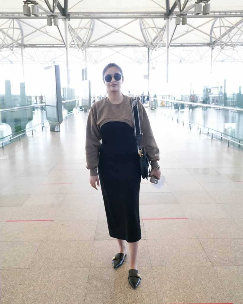 Keerthy Suresh Recent Airport Clicks