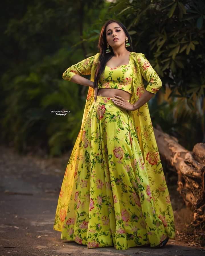 Rashmi Gautam Blue Dress Stills Rashmi Gautam Blue Dress Stills